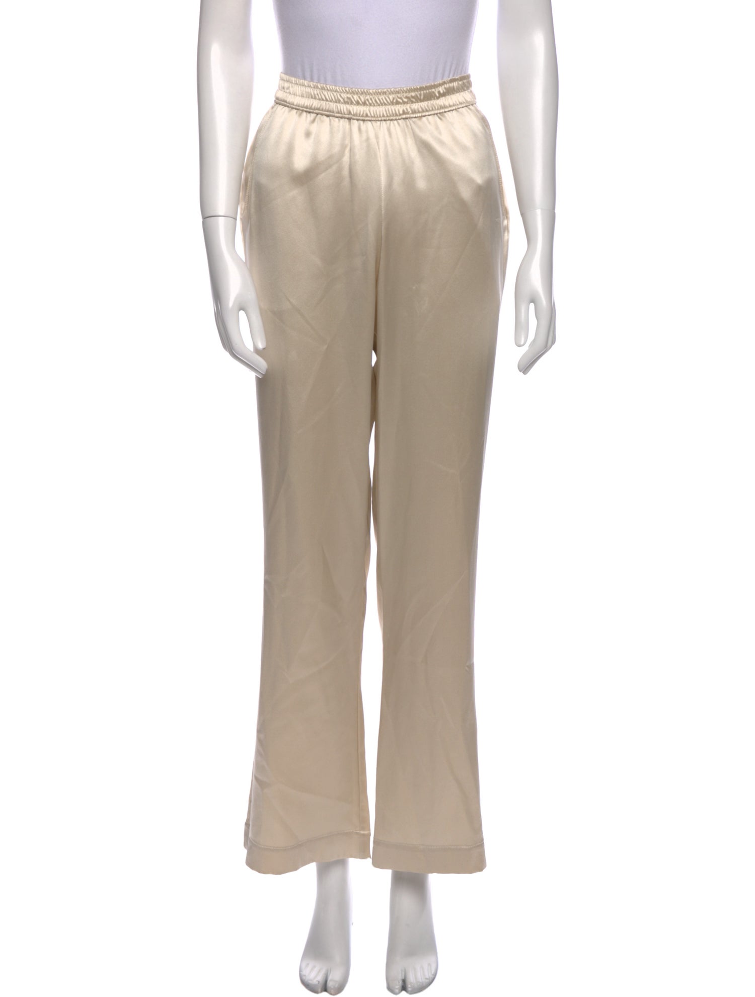 Fiorla Silk Wide Leg Pants