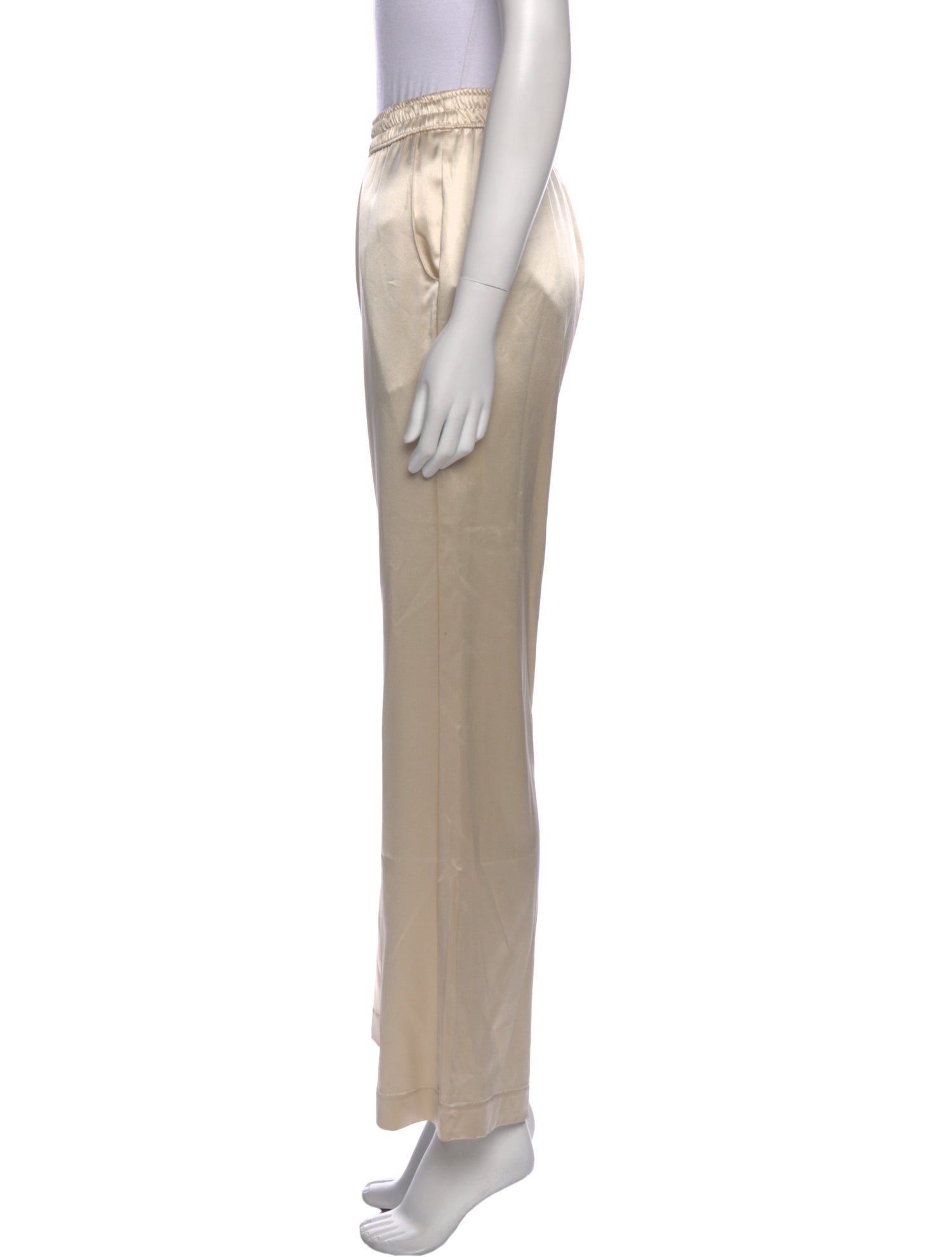 Fiorla Silk Wide Leg Pants