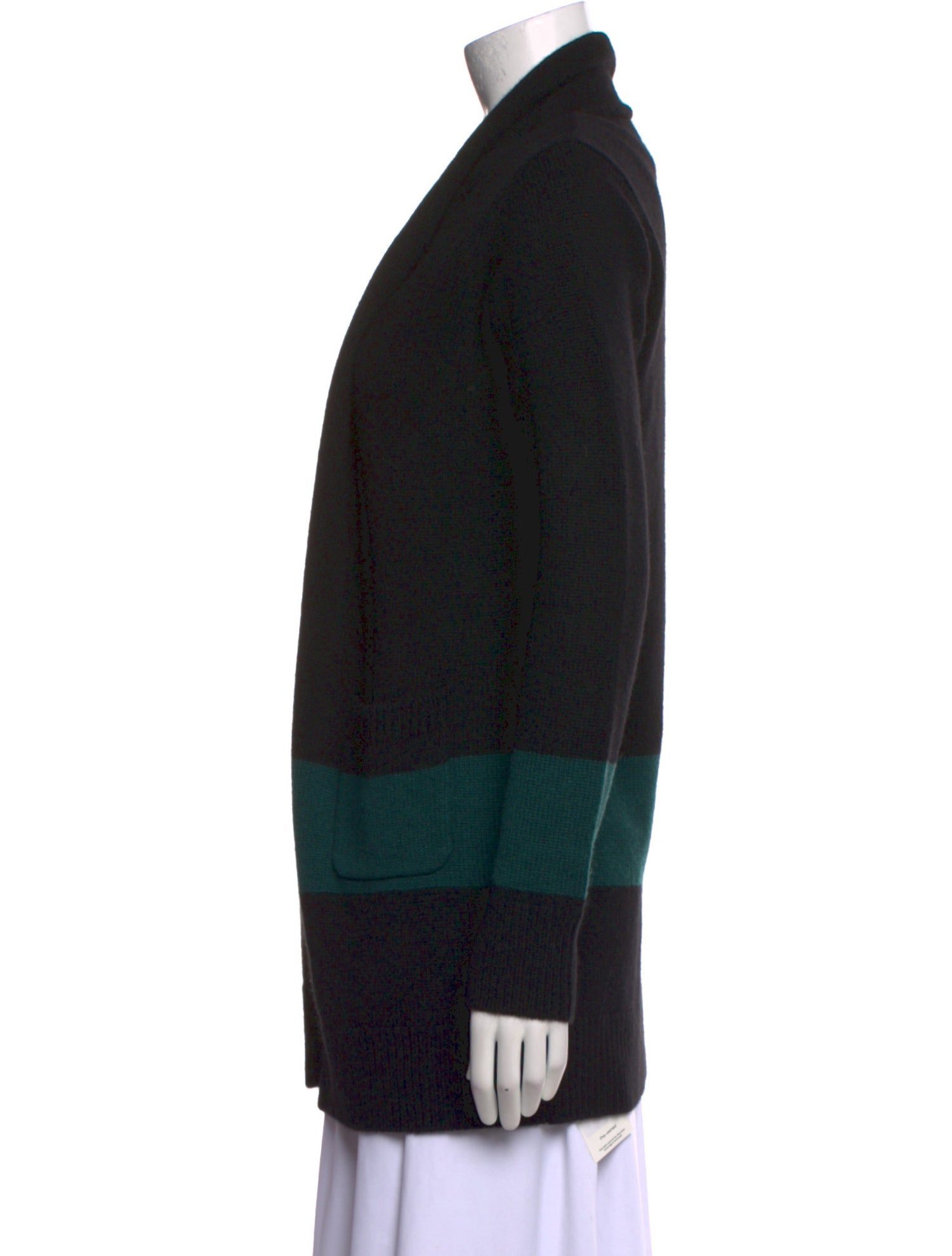 Fiorla Cashmere Colorblock Pattern Sweater