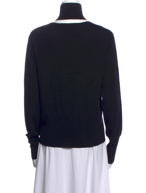 Fiorla Merino Wool Mock Neck Sweater