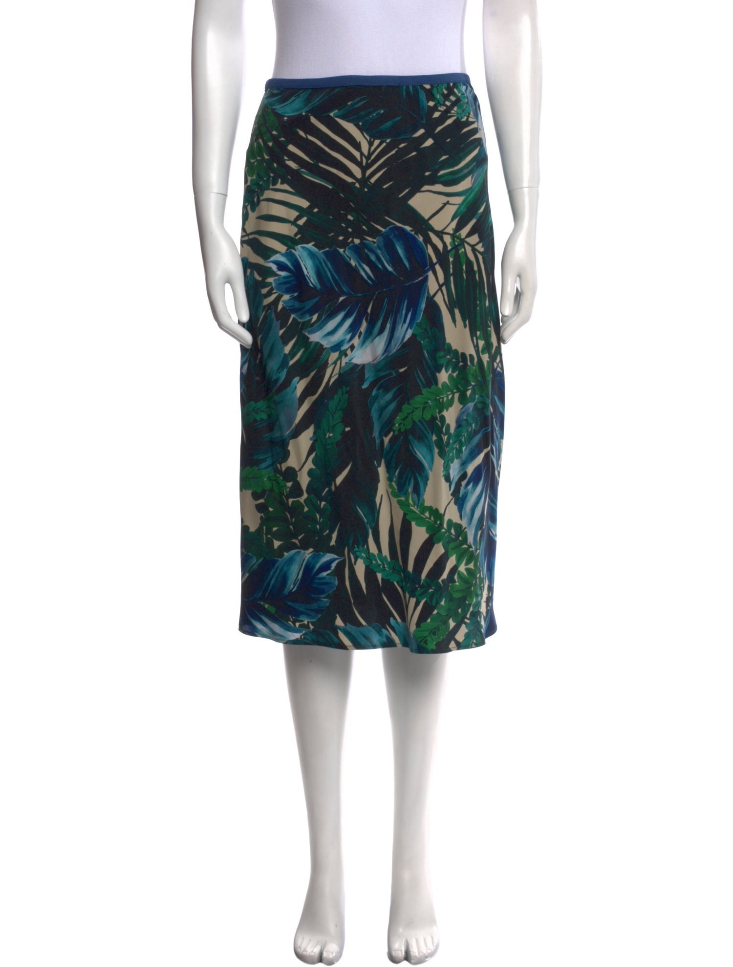 Fiorla Silk Knee-Length Skirt w/ Tags