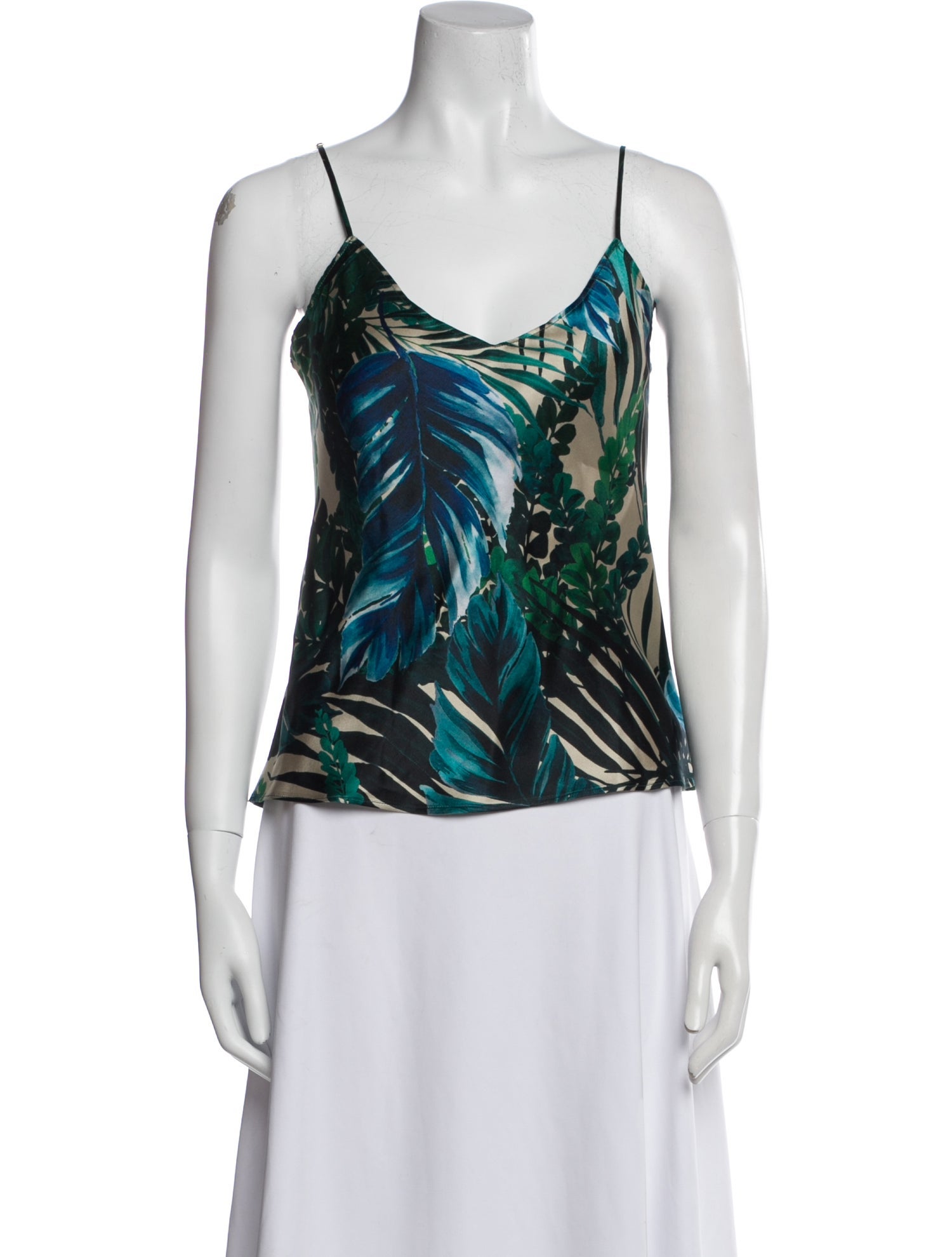 Fiorla Silk Printed Top