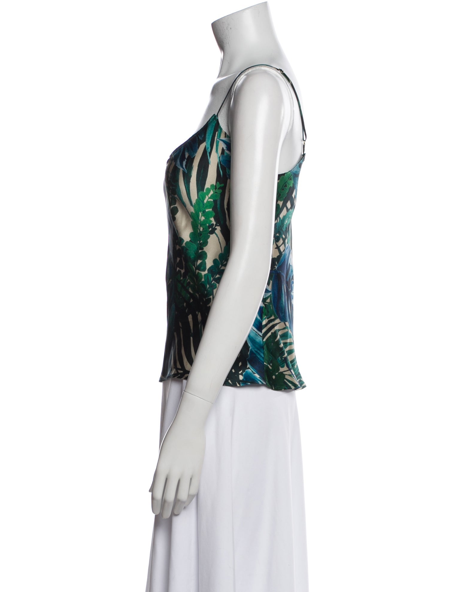 Fiorla Silk Printed Top