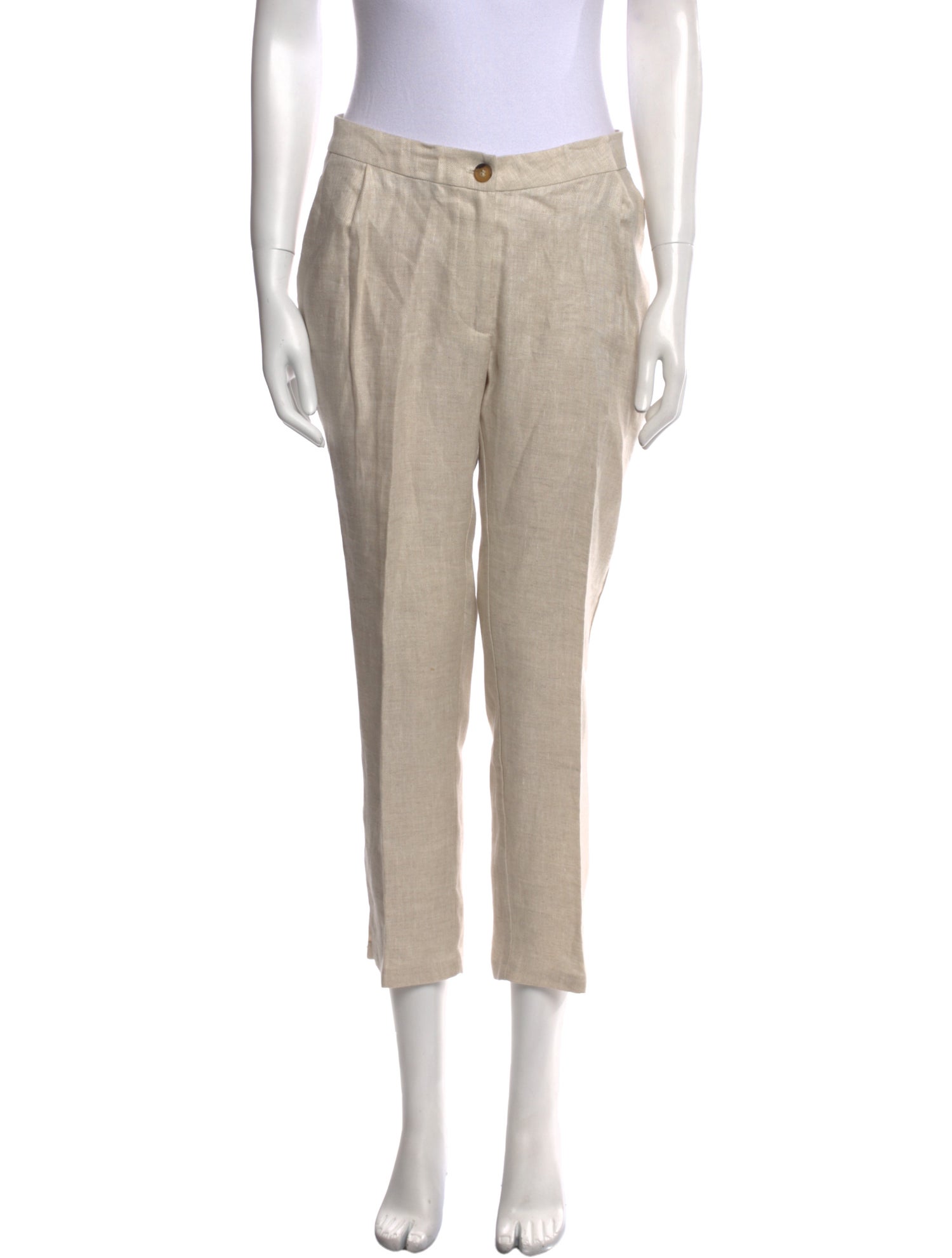 Fiorla Linen Straight Leg Pants