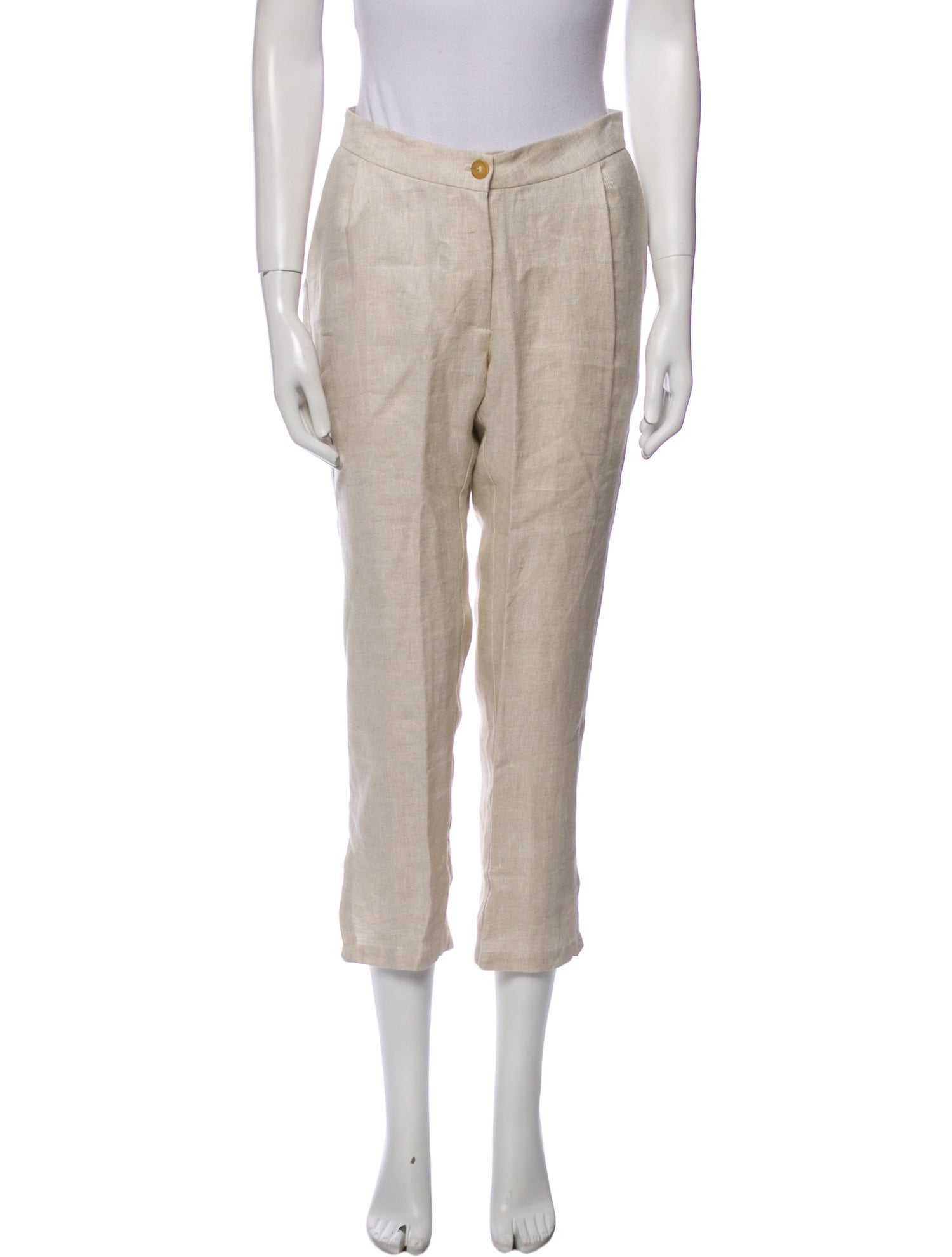 Fiorla Linen Straight Leg Pants
