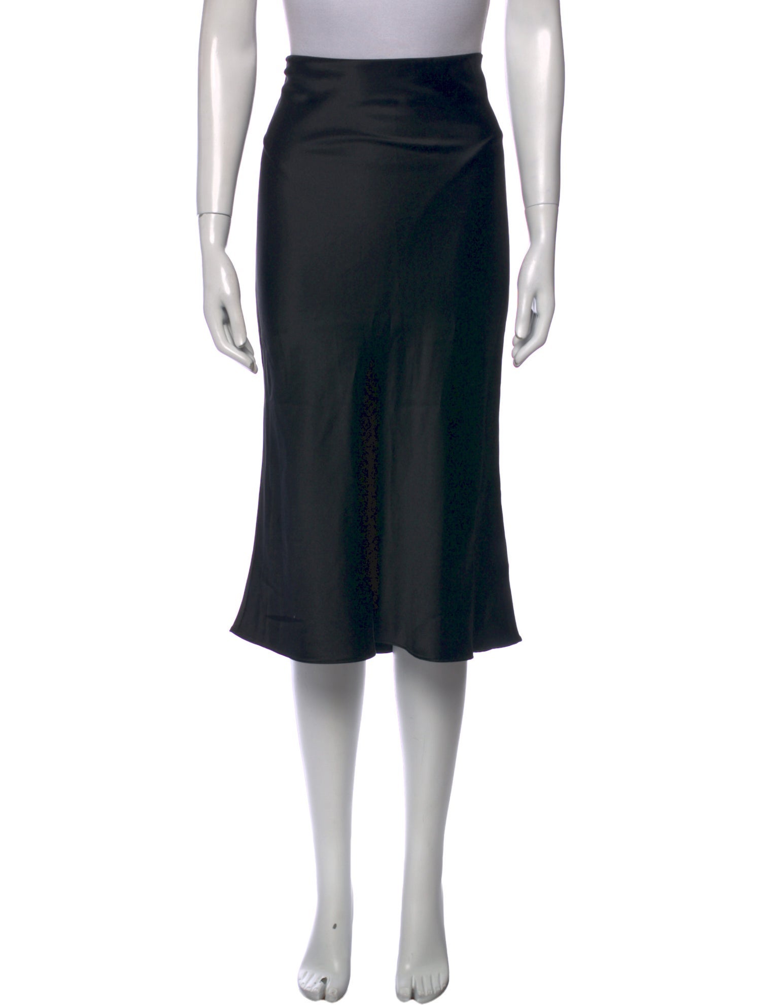 Fiorla Silk Midi Length Skirt