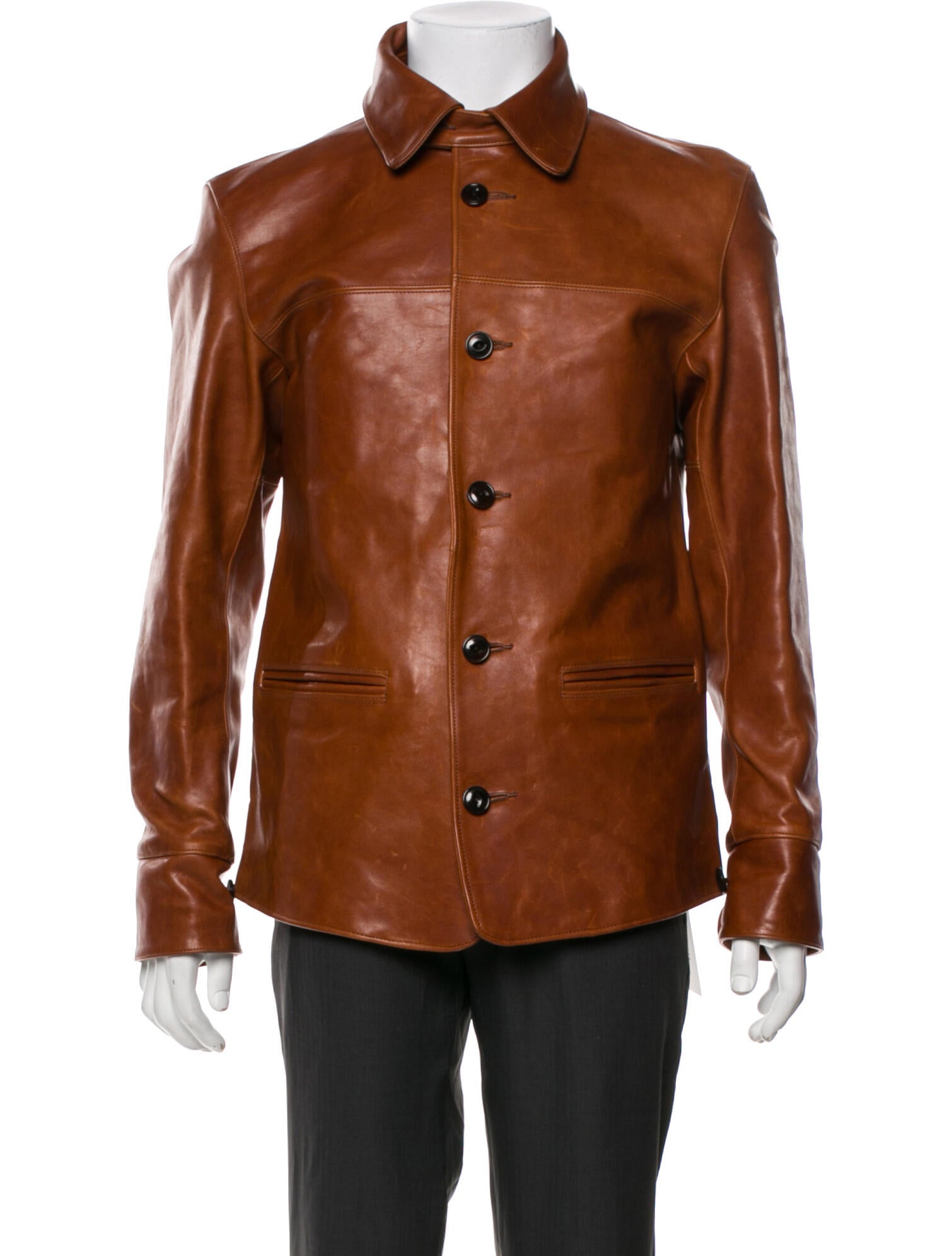 Fine Creek Leathers Leather Moto Jacket