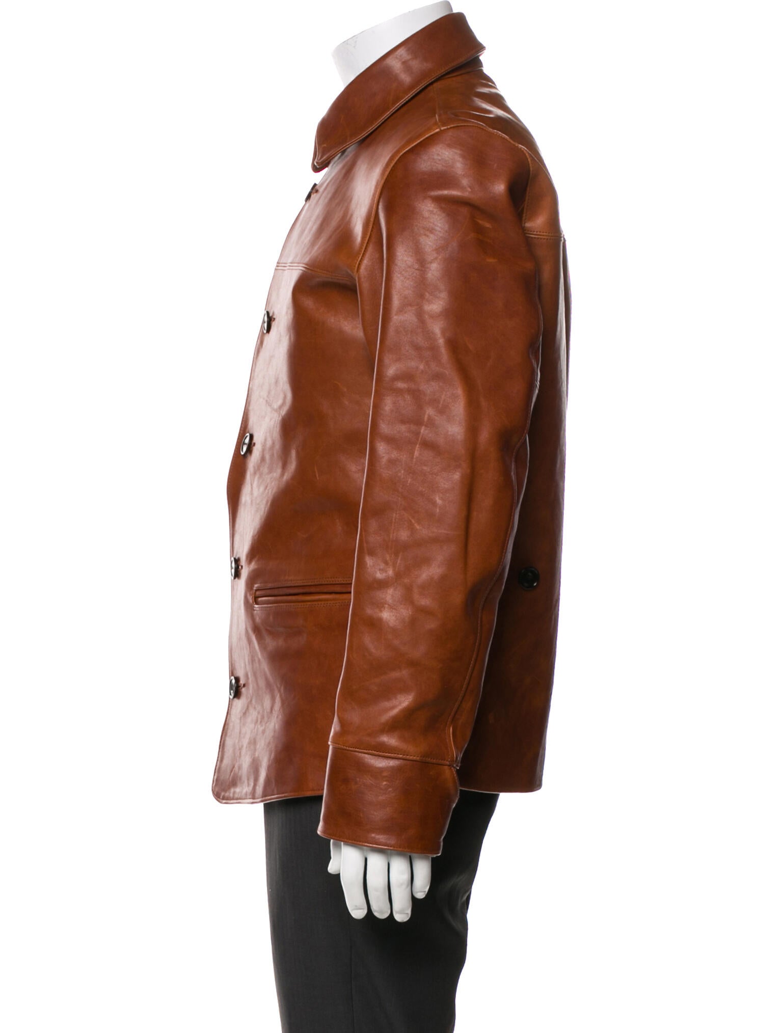 Fine Creek Leathers Leather Moto Jacket