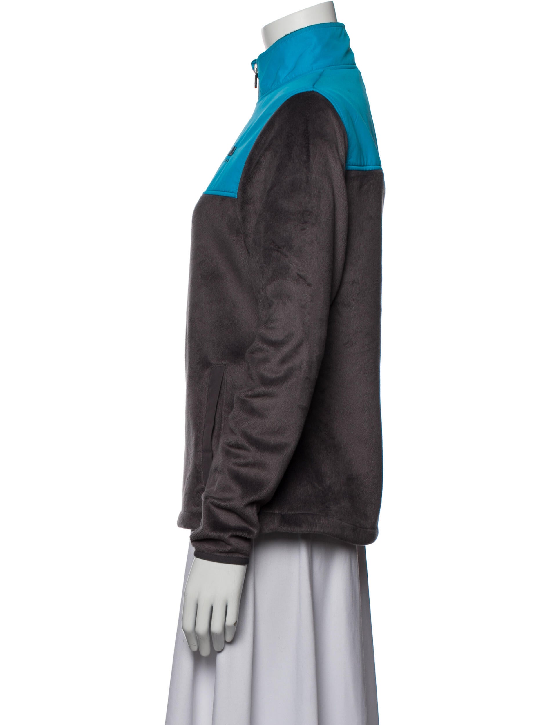 FILA Colorblock Pattern Bomber Jacket