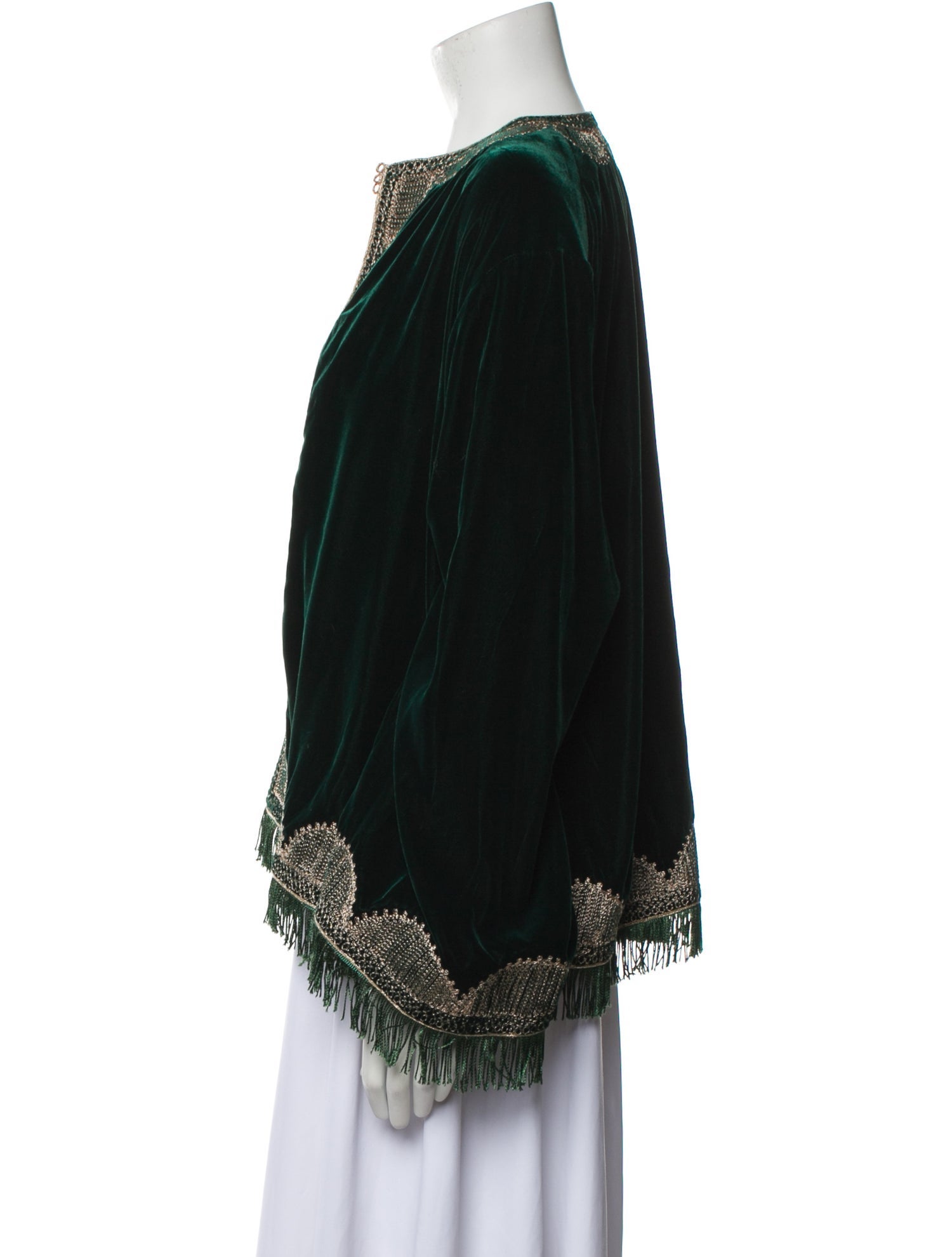 Fil De Vie Printed Evening Jacket