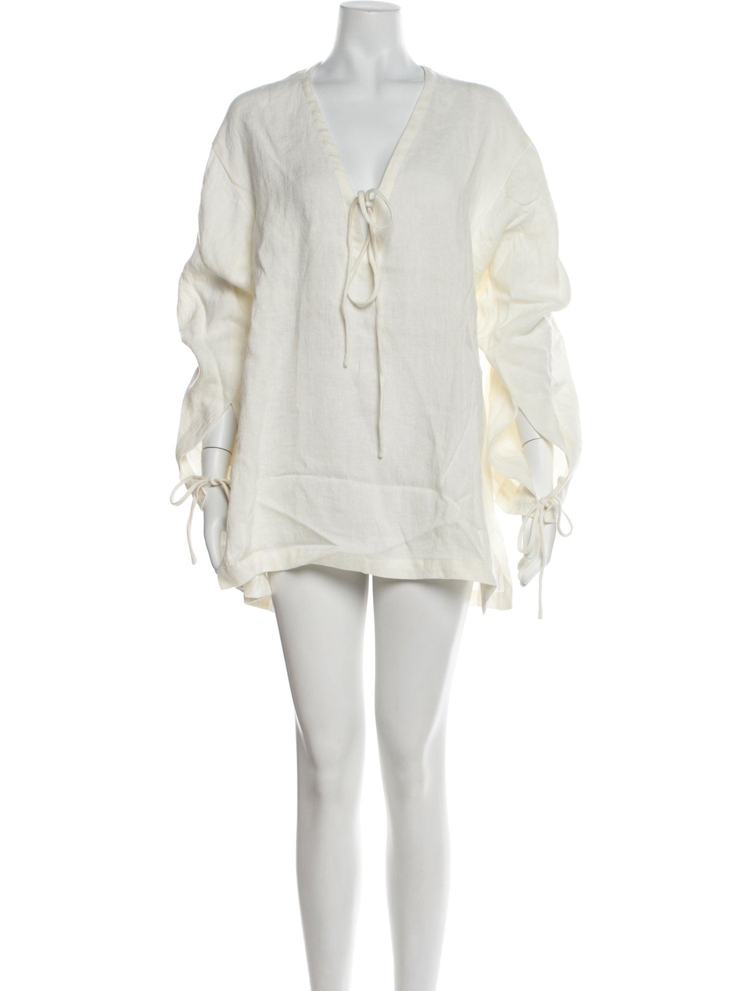 Fil De Vie Linen Mini Dress