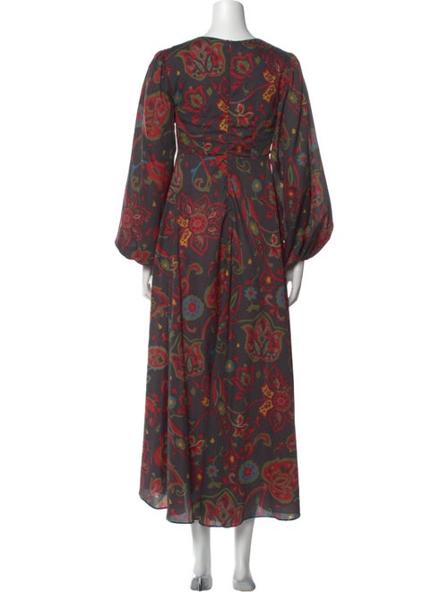 Fil De Vie Printed Long Dress