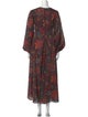 Fil De Vie Printed Long Dress