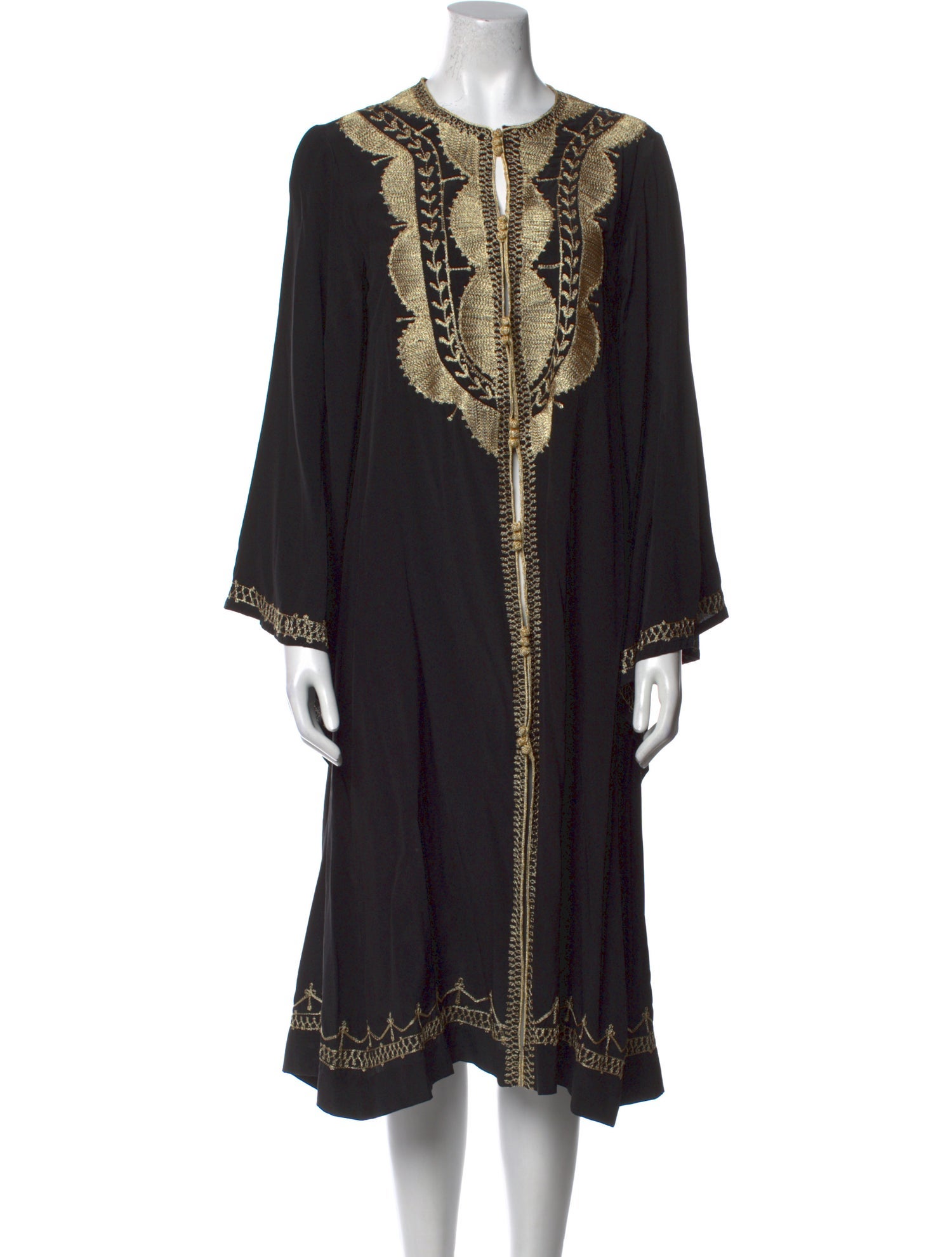 Fil De Vie Silk Midi Length Dress