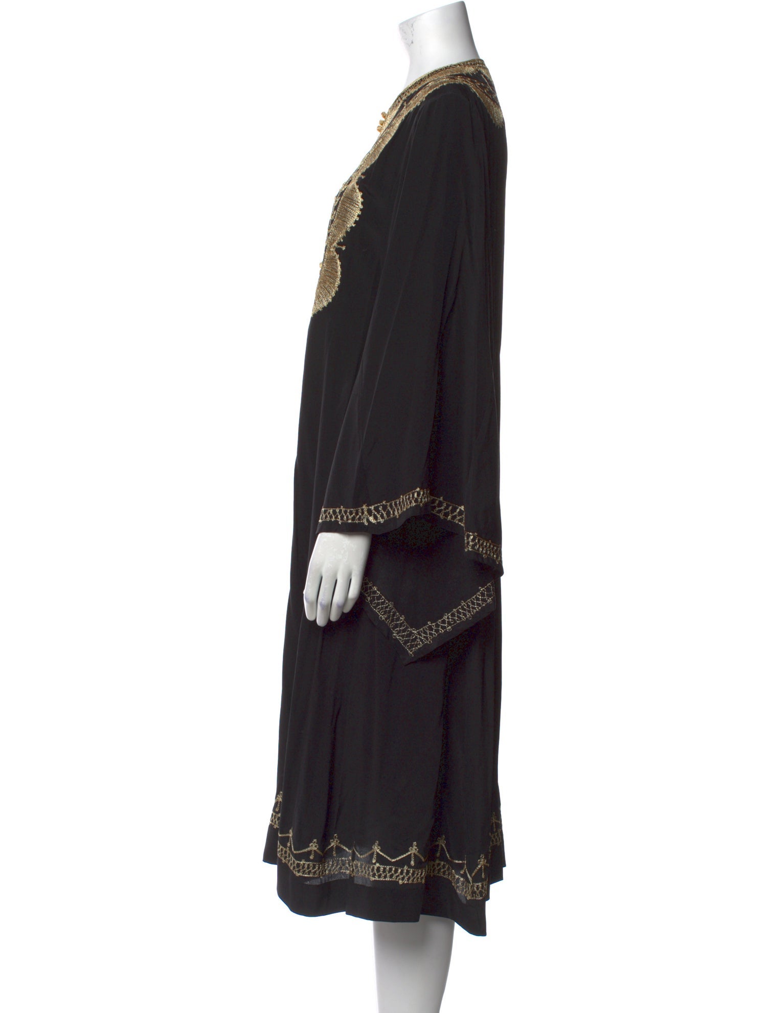 Fil De Vie Silk Midi Length Dress