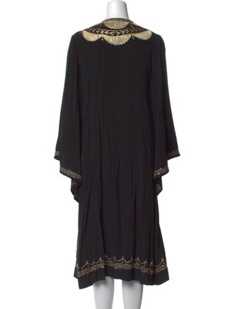 Fil De Vie Silk Midi Length Dress