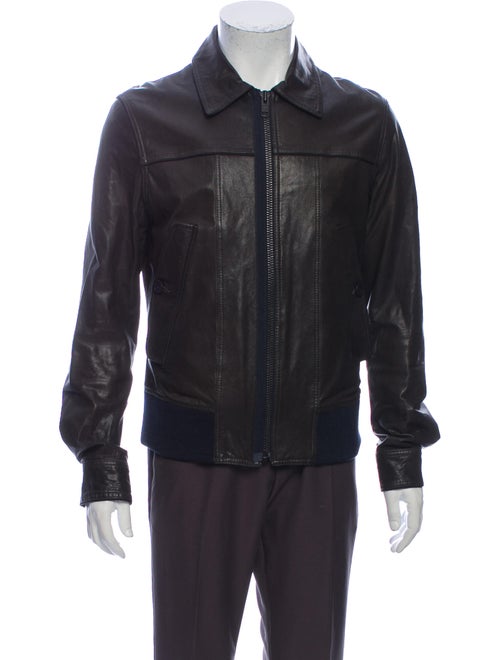 Filippa K Leather Jacket Black