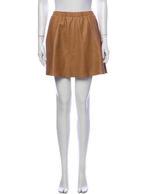 Filippa K Leather Mini Skirt
