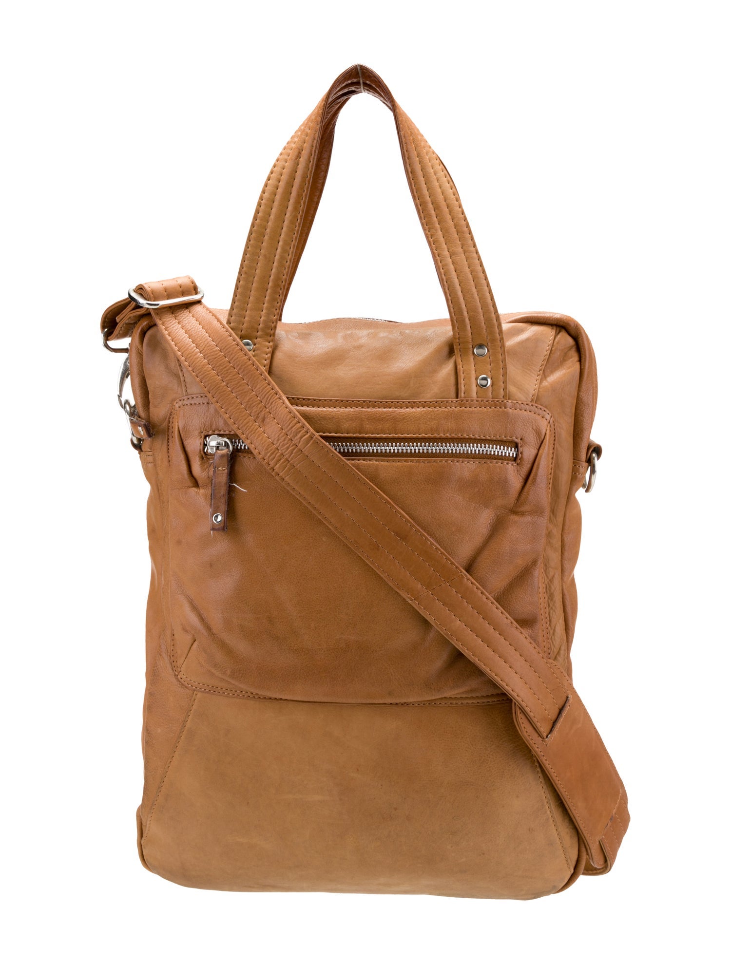 Filippa K Leather Messenger Bag