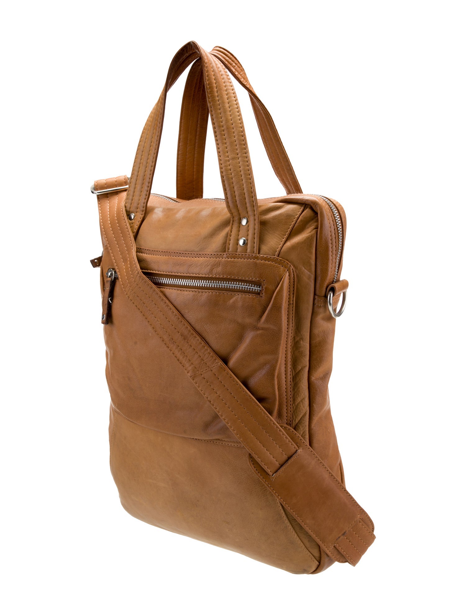 Filippa K Leather Messenger Bag