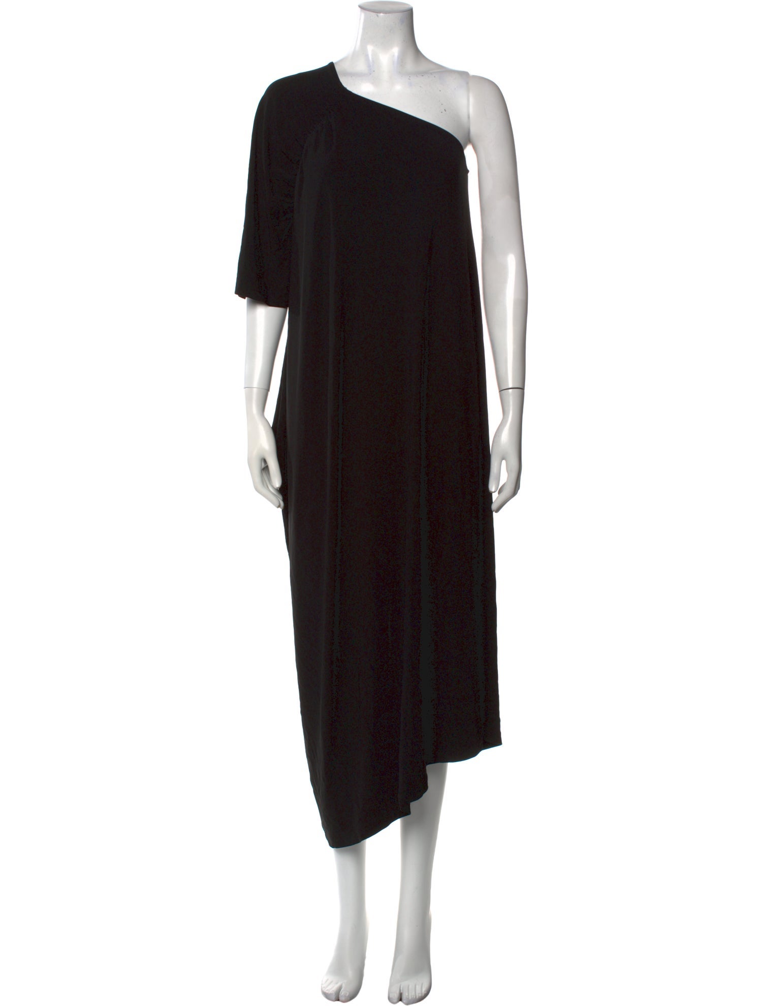 Filippa K One-Shoulder Midi Length Dress