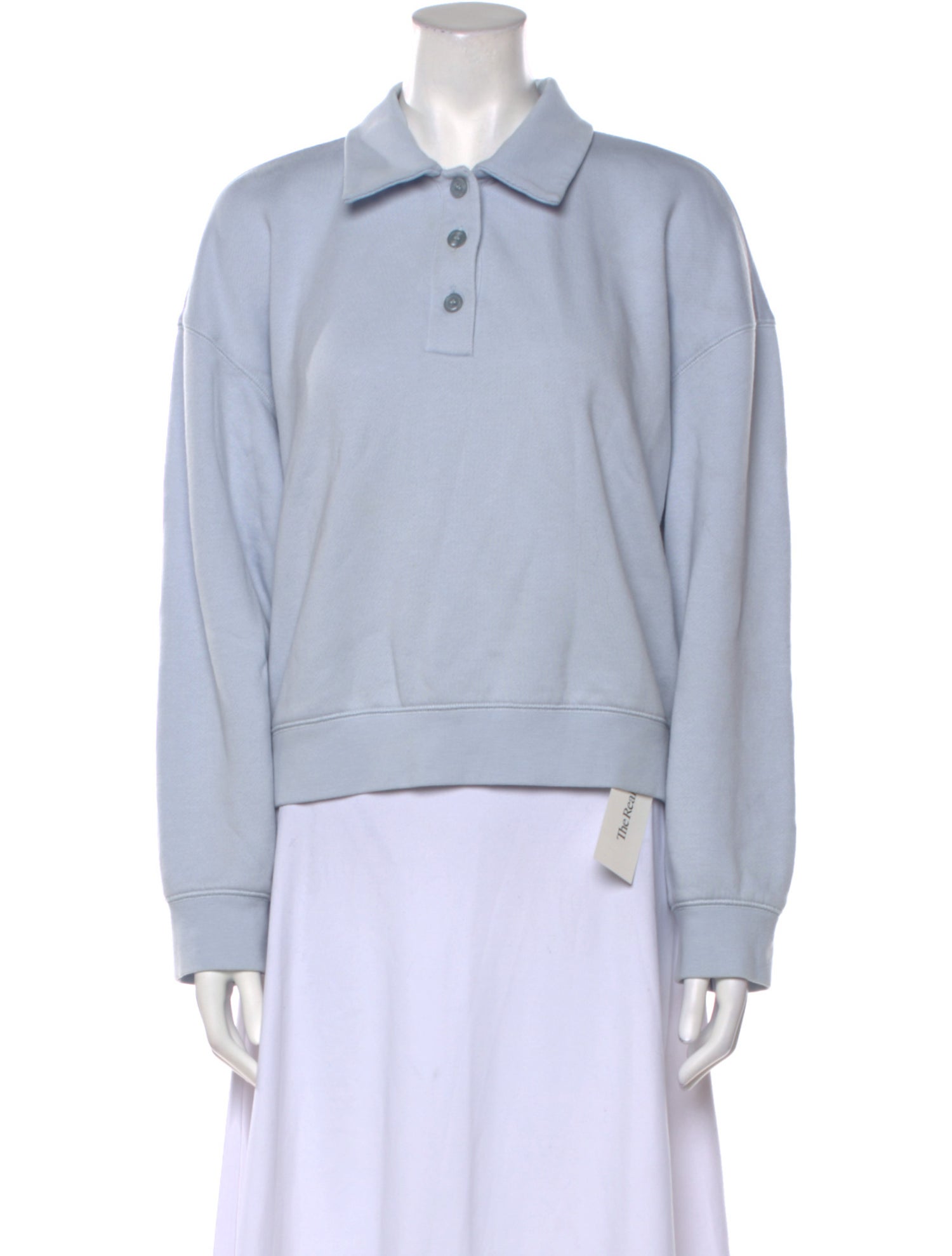 Filippa K V-Neck Long Sleeve Sweatshirt