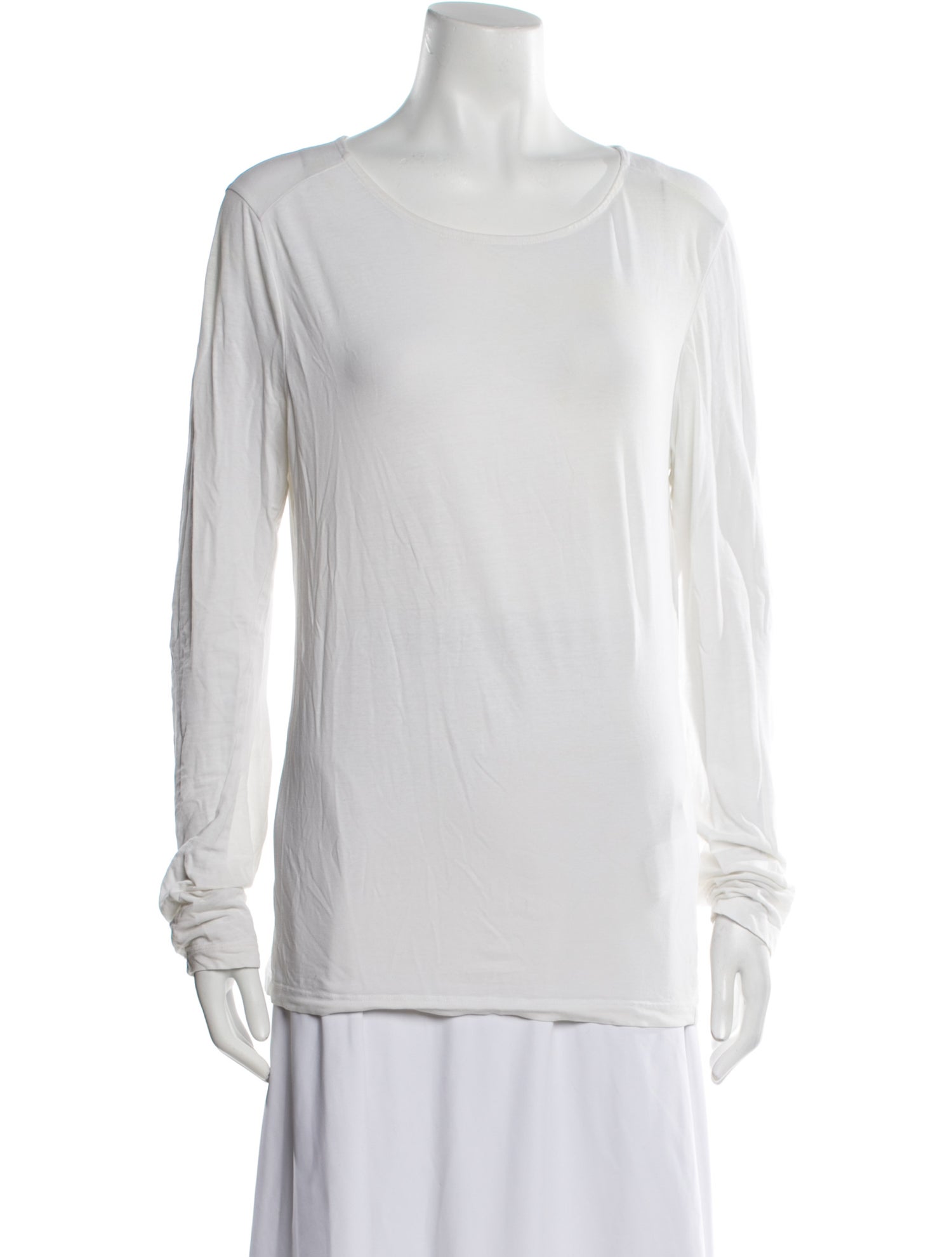 Filippa K Scoop Neck Long Sleeve T-Shirt