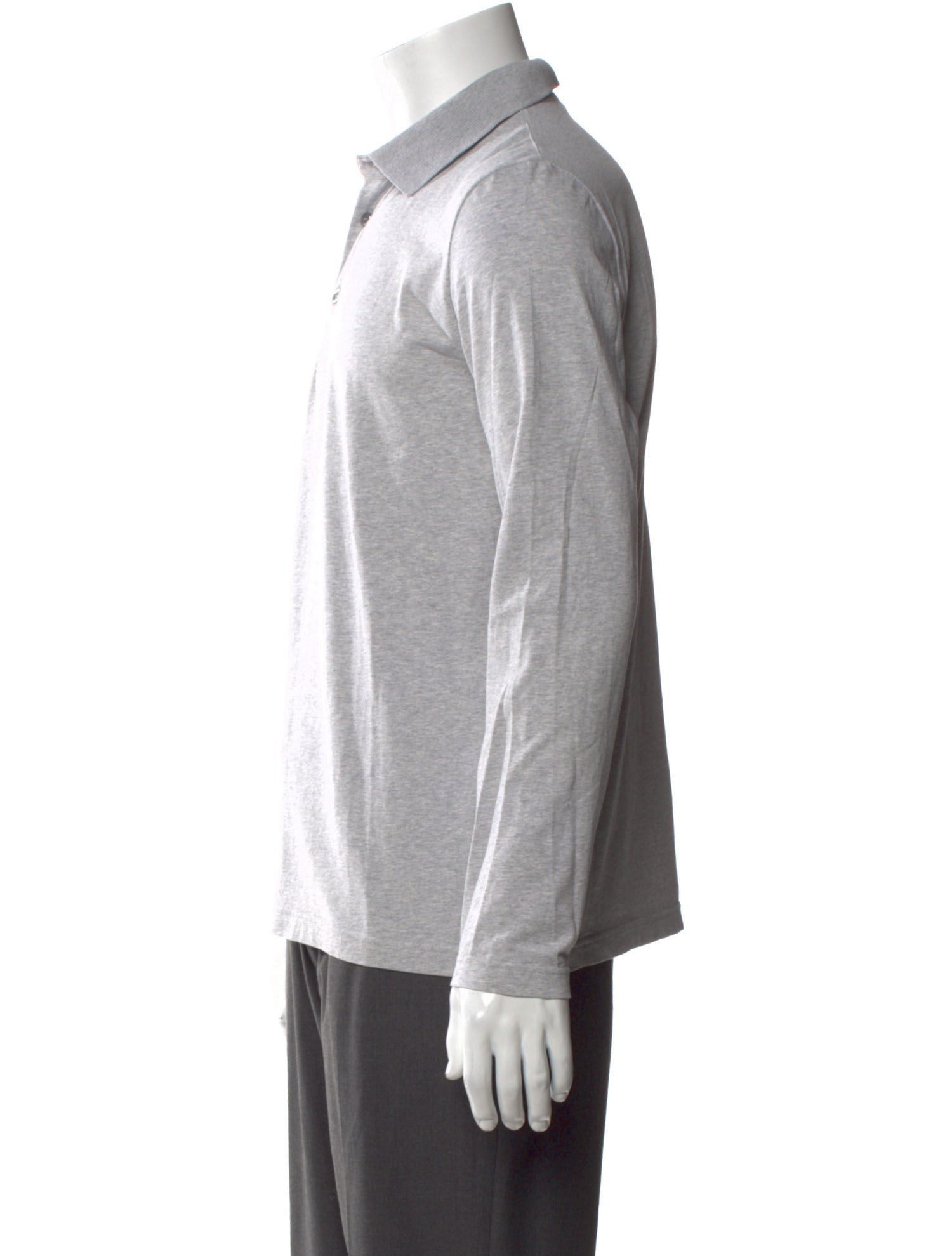 Filippa K Crew Neck Long Sleeve Polo Shirt