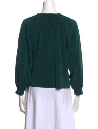 Filippa K V-Neck Long Sleeve Blouse