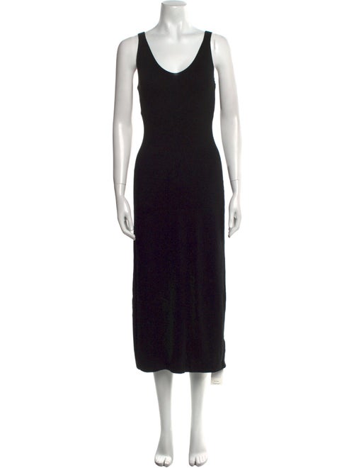 Filippa K Scoop Neck Midi Length Dress