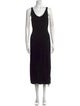 Filippa K Scoop Neck Midi Length Dress