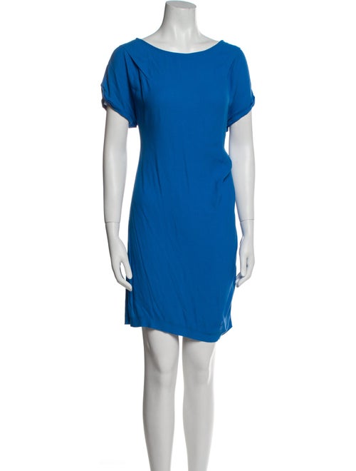 Filippa K Bateau Neckline Mini Dress