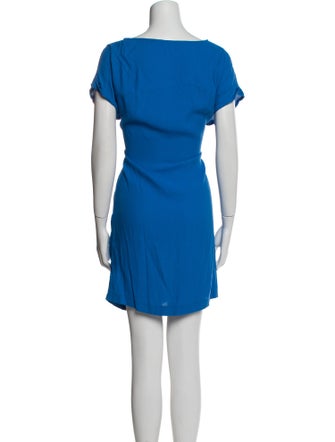 Filippa K Bateau Neckline Mini Dress