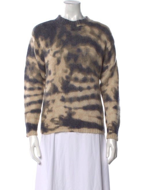 Filippa K Tie-Dye Print Crew Neck Sweater
