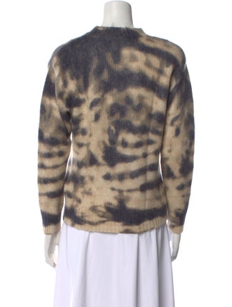 Filippa K Tie-Dye Print Crew Neck Sweater