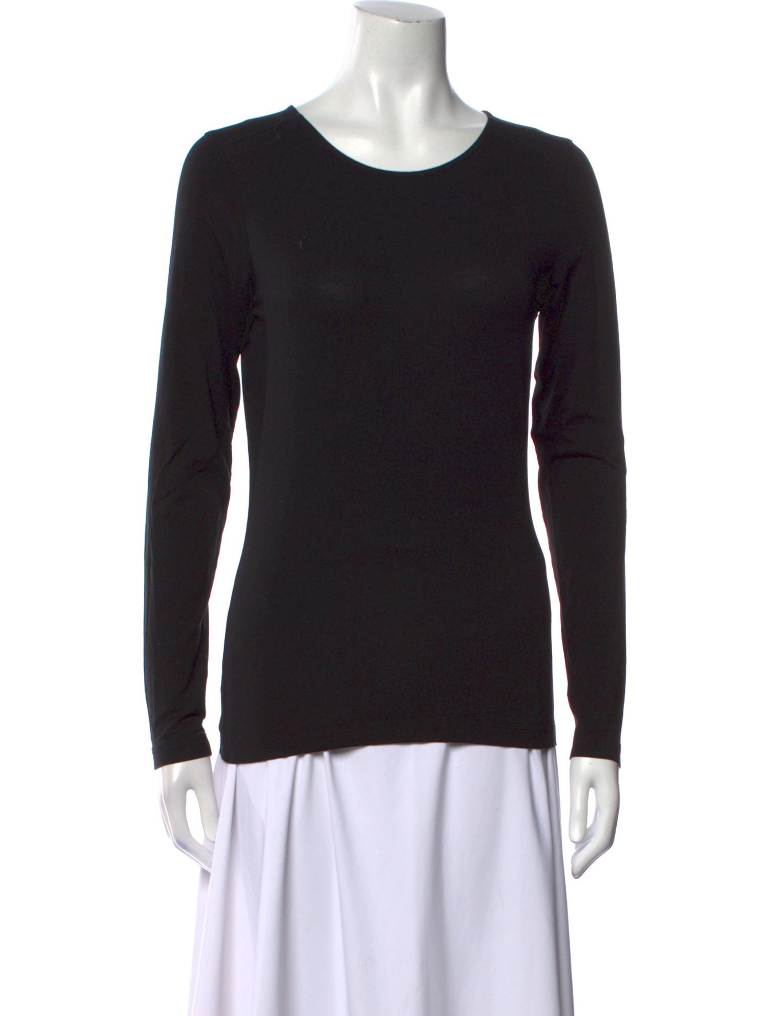 Filippa K Scoop Neck Long Sleeve Top