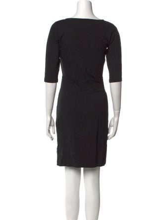 Filippa K Bateau Neckline Mini Dress