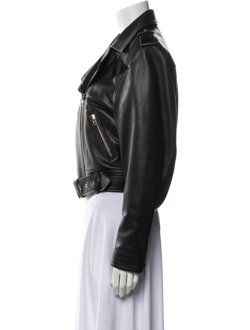 Filippa K Calf Leather Biker Jacket