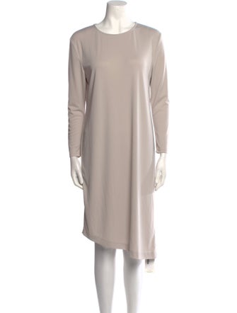 Filippa K Scoop Neck Knee-Length Dress