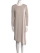 Filippa K Scoop Neck Knee-Length Dress