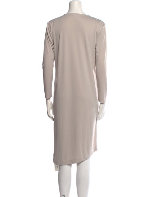 Filippa K Scoop Neck Knee-Length Dress