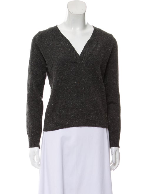 Final Home V-Neck Sweater Grey