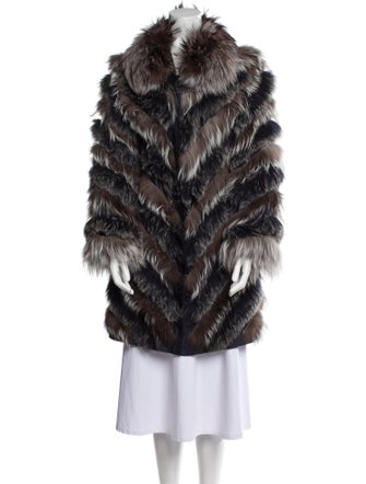 La Fiorentina Fox Fur Coat