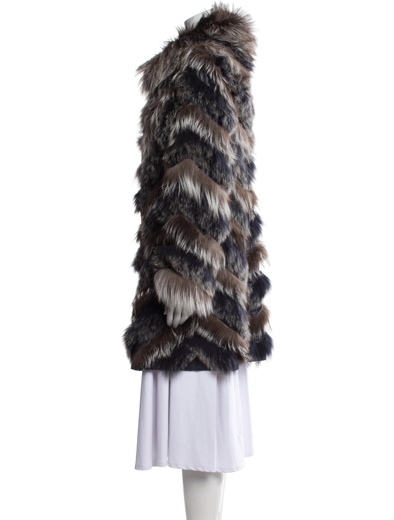 La Fiorentina Fox Fur Coat