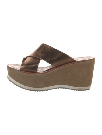 Fabio Rusconi Suede Slides