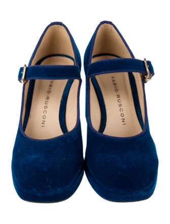 Fabio Rusconi Velvet Pumps