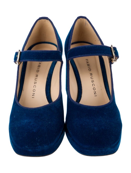 Fabio Rusconi Velvet Pumps