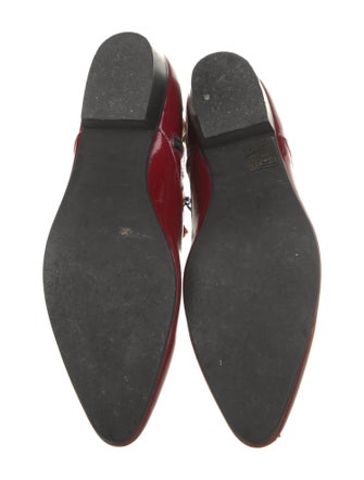 Fabio Rusconi Patent Leather Studded Accents Boots