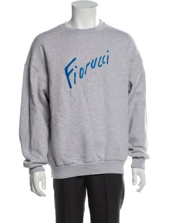 Fiorucci Graphic Print Crew Neck Pullover