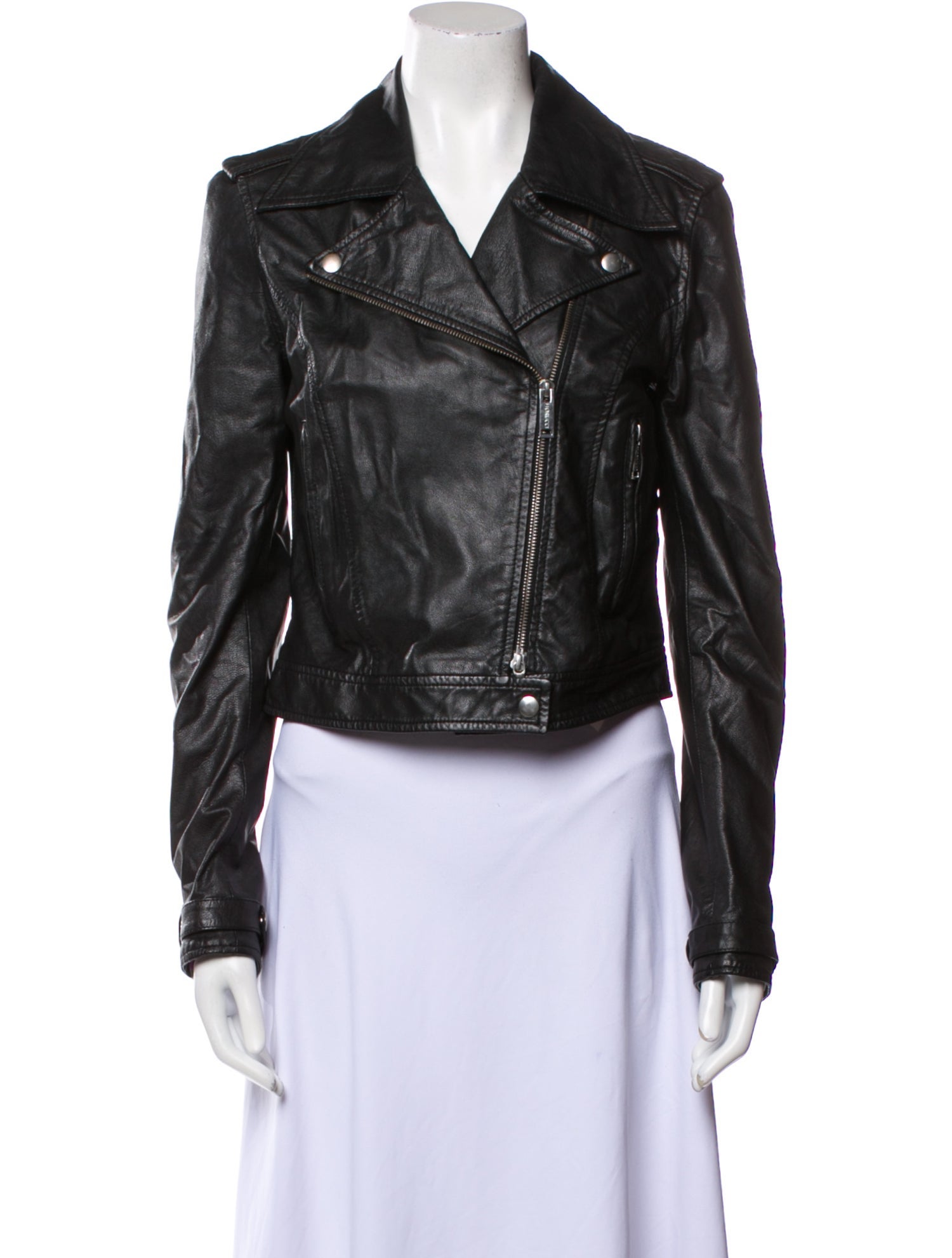 Fiorucci Leather Biker Jacket